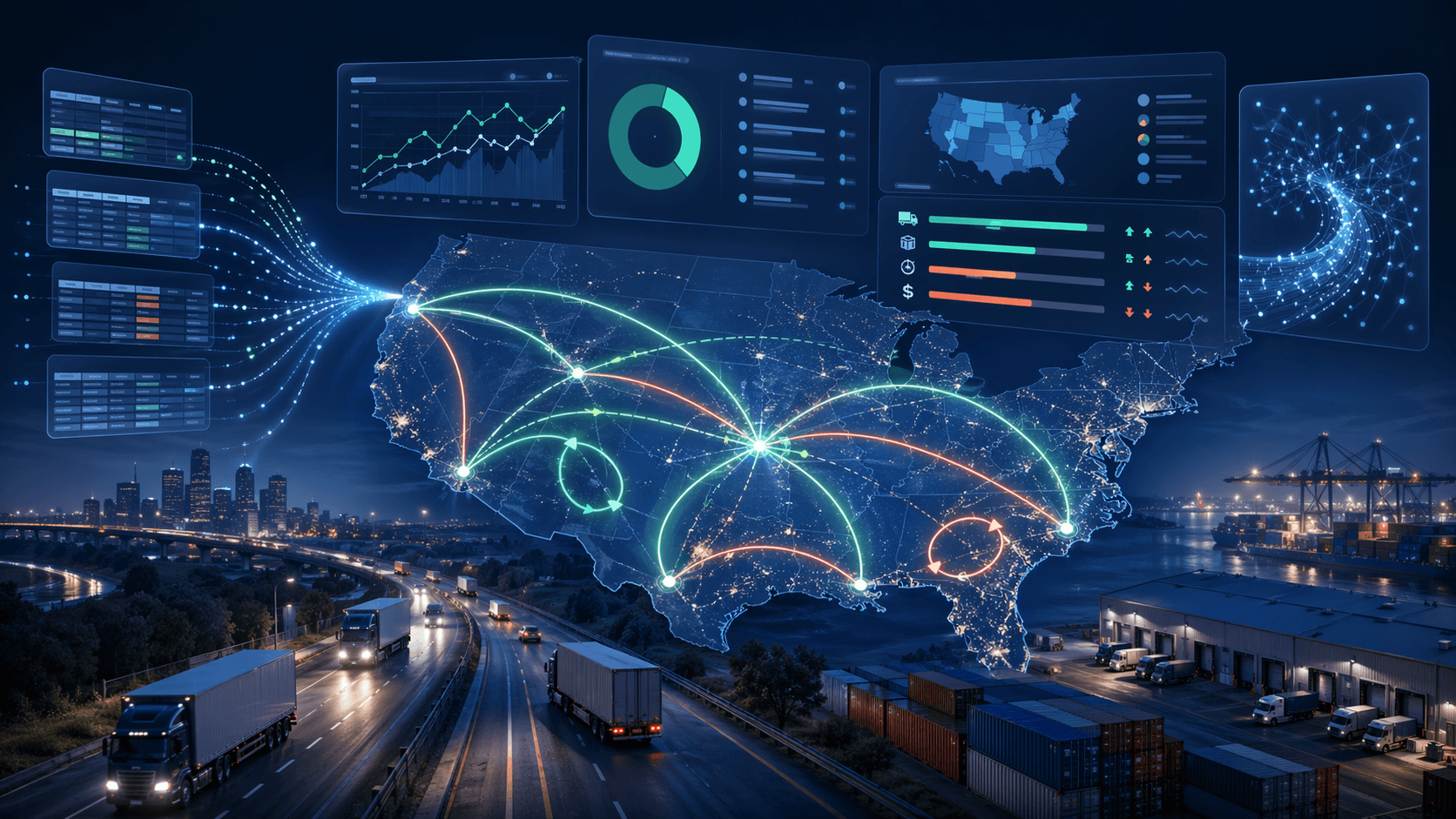 Vehicles awaiting export at global port