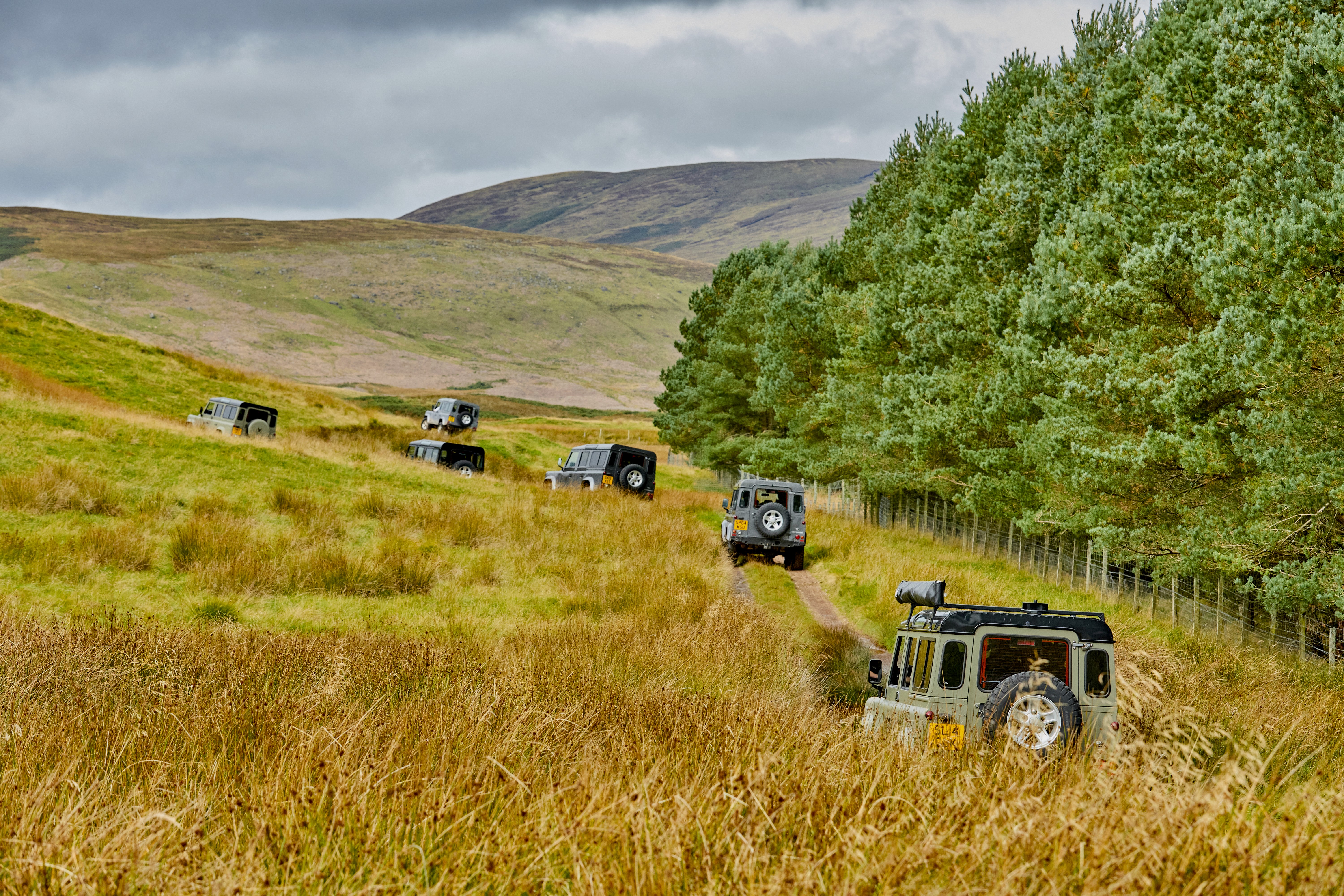 Audemars Piguet VIP guests off-roading at Gleneagles – captured by London event photographer Paul Severn.