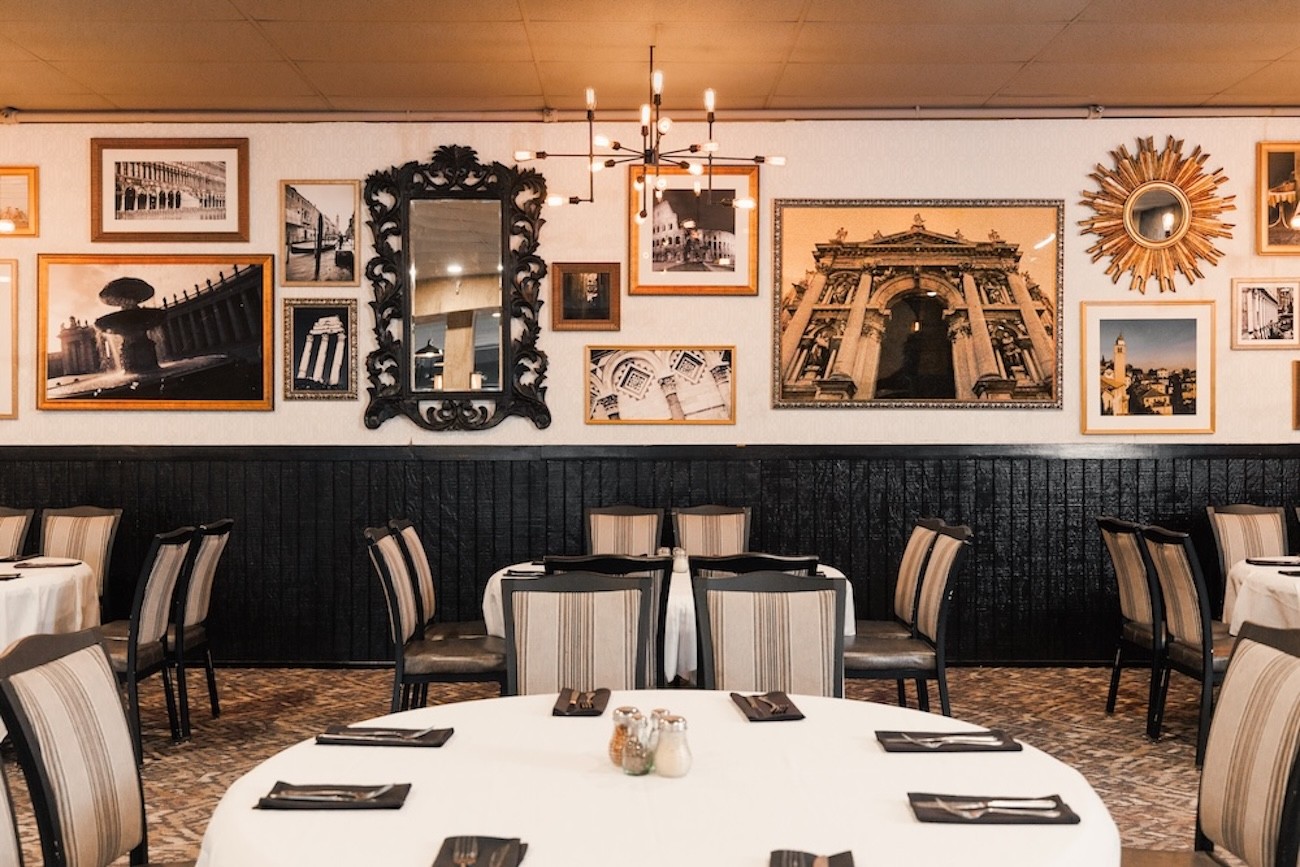 a pan of degidios meatballs for catering