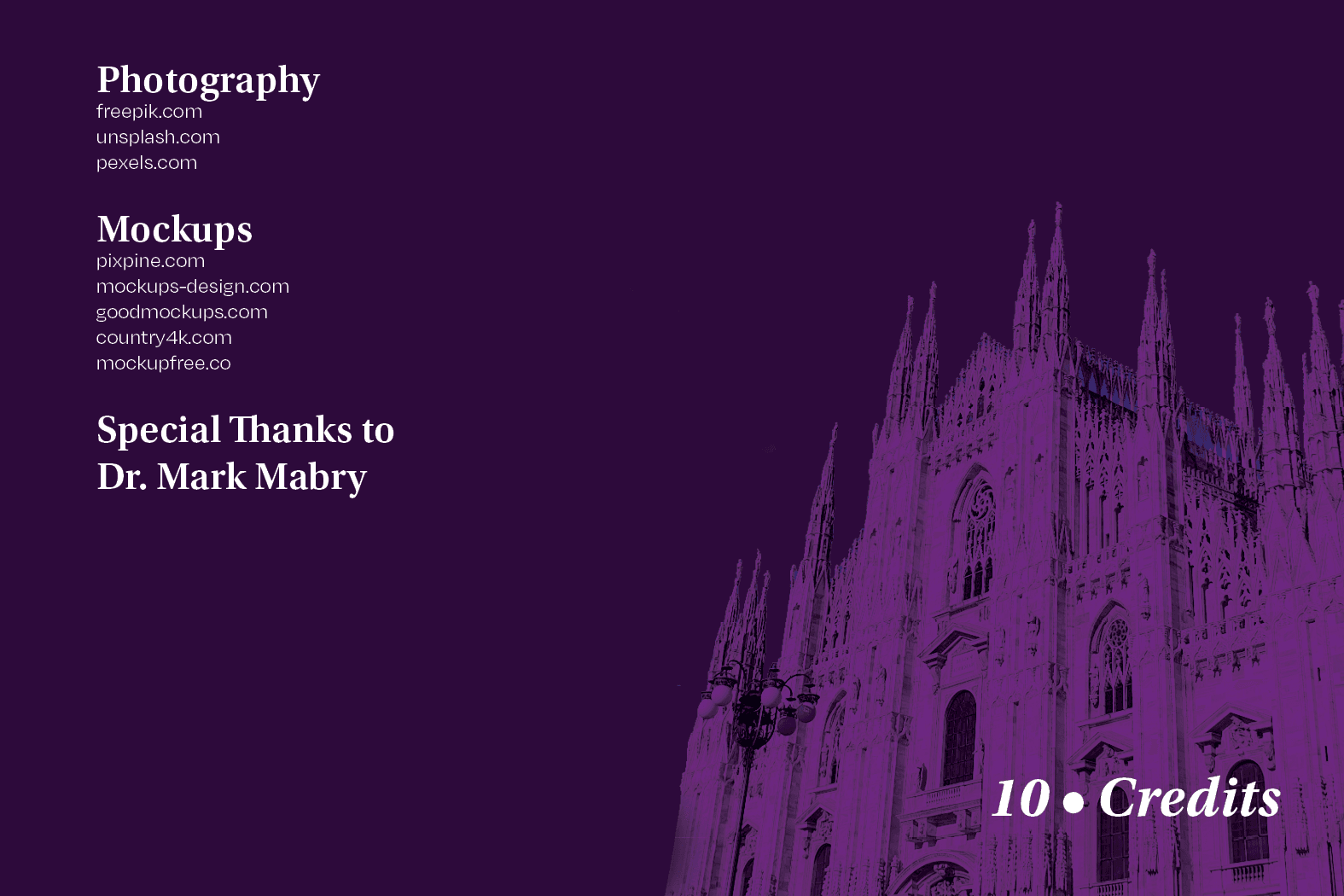 credits