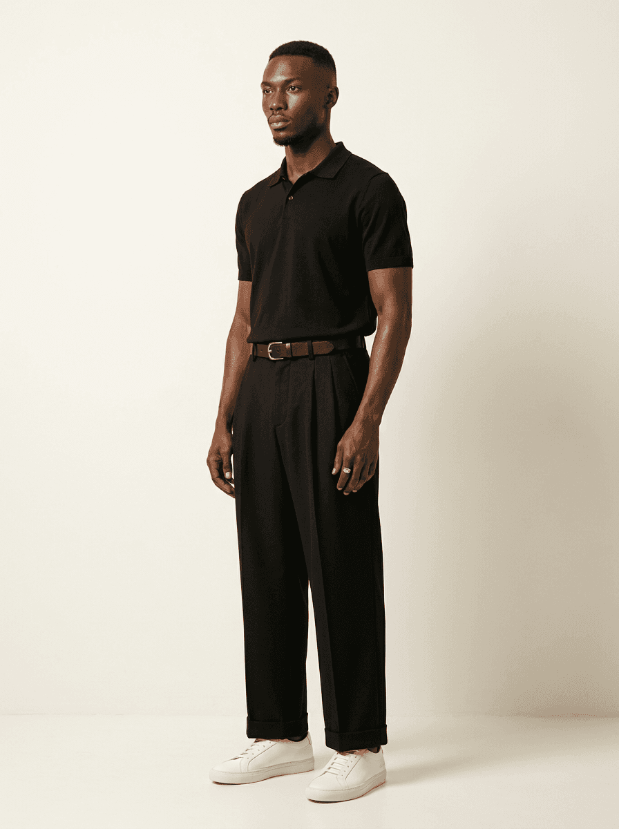 Wide Column Trouser