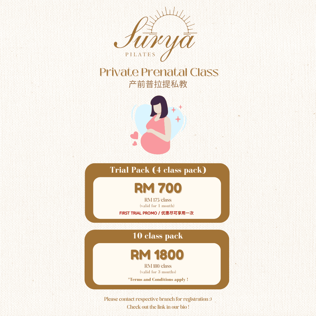 Surya Pilates RimBayu Pricing