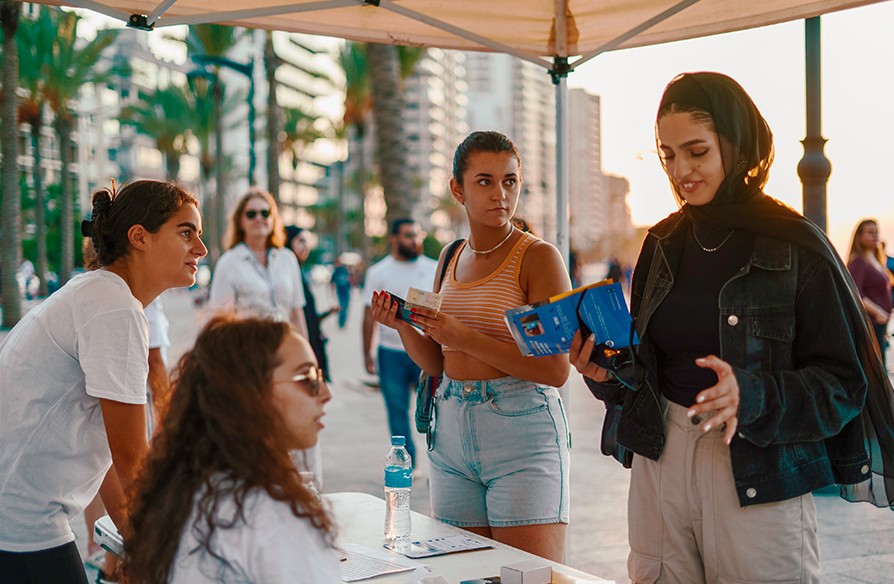 A campaign tackling sexual harassment in Lebanon image