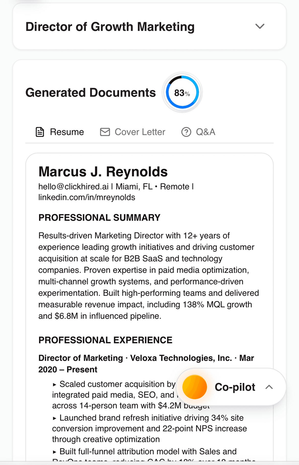 An image of Freelio's project ui