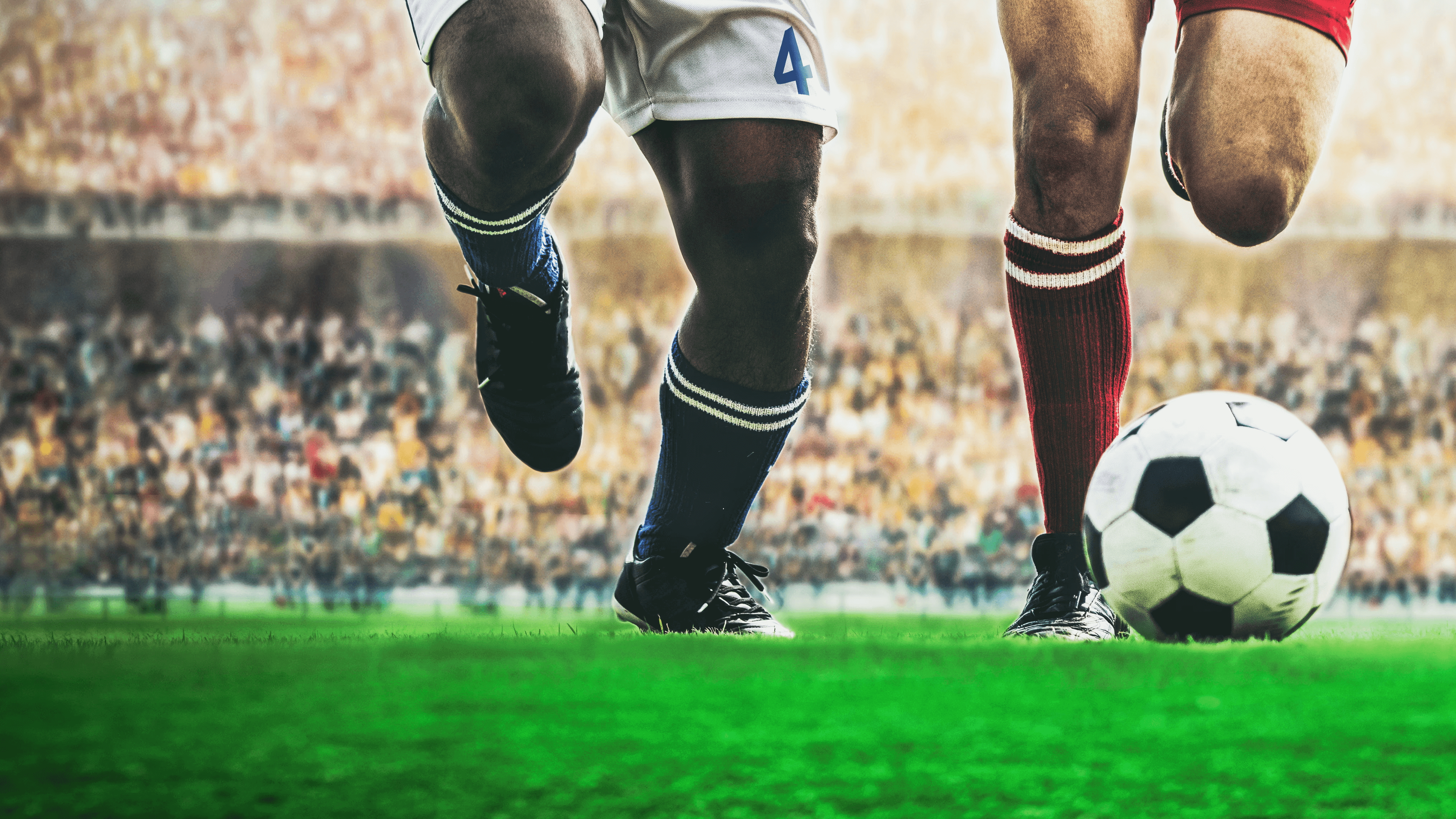 Men Playing Soccer