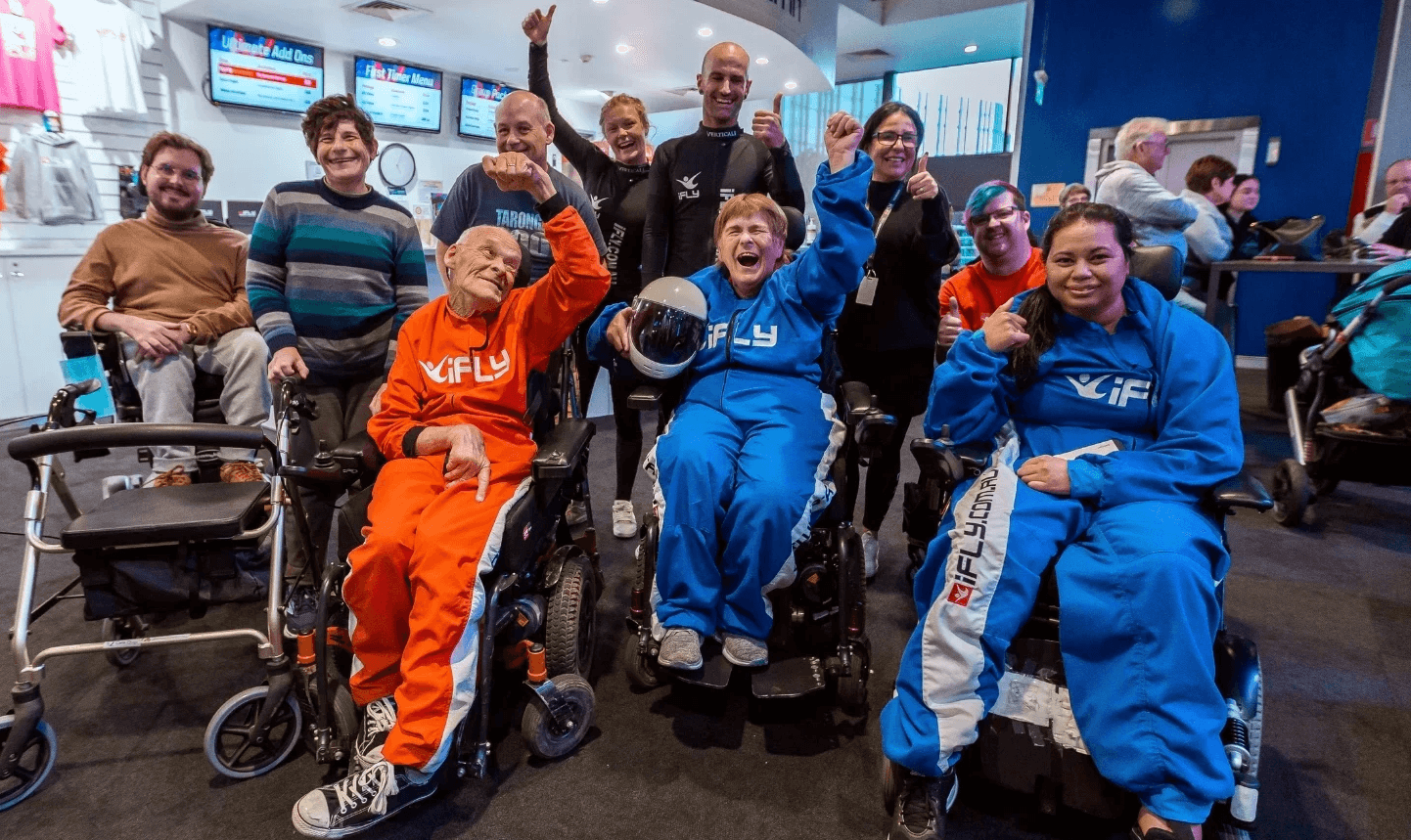 A man learning to surf