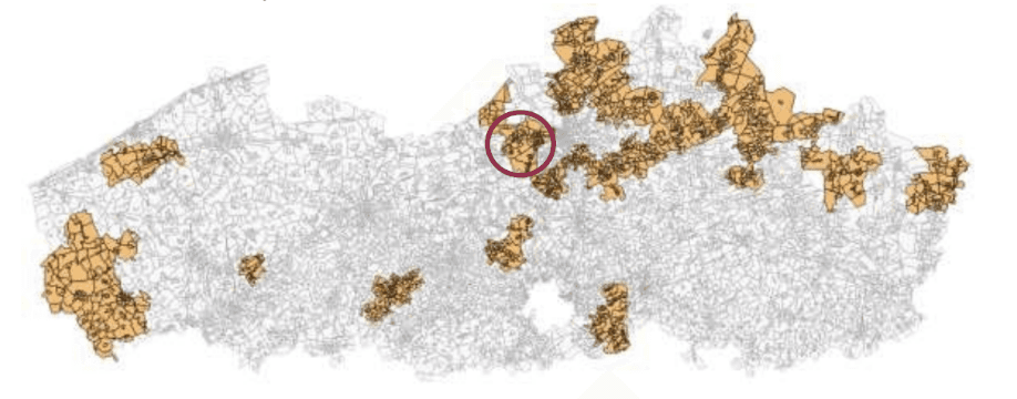 [ADDCAPTION] Figure 3. Key locations for Reactive Energy flexibility in Flanders. source: 12/03/2024 Public Consultations|Fluvius.