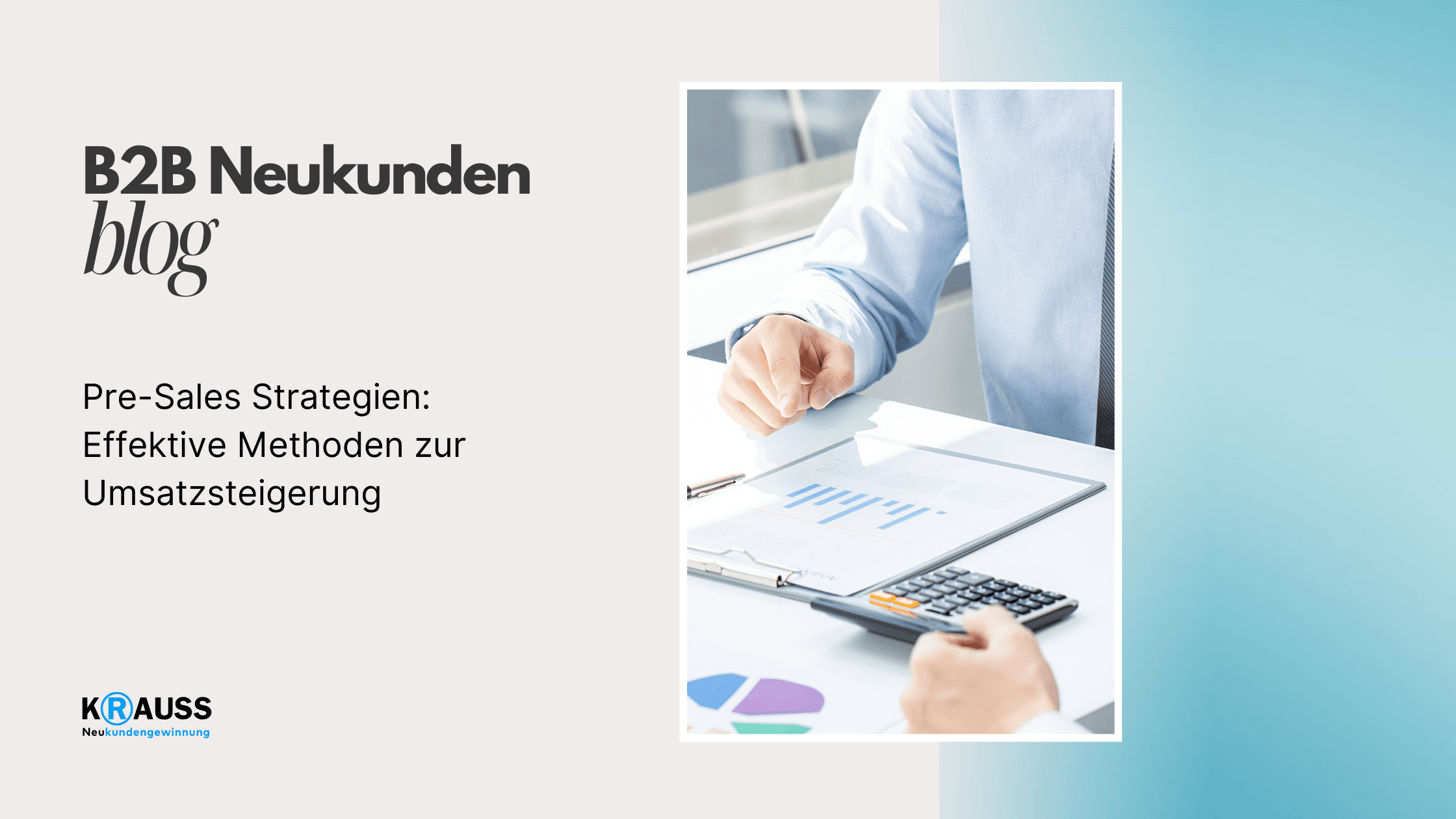 Pre-Sales Strategien Effektive Methoden zur Umsatzsteigerung
