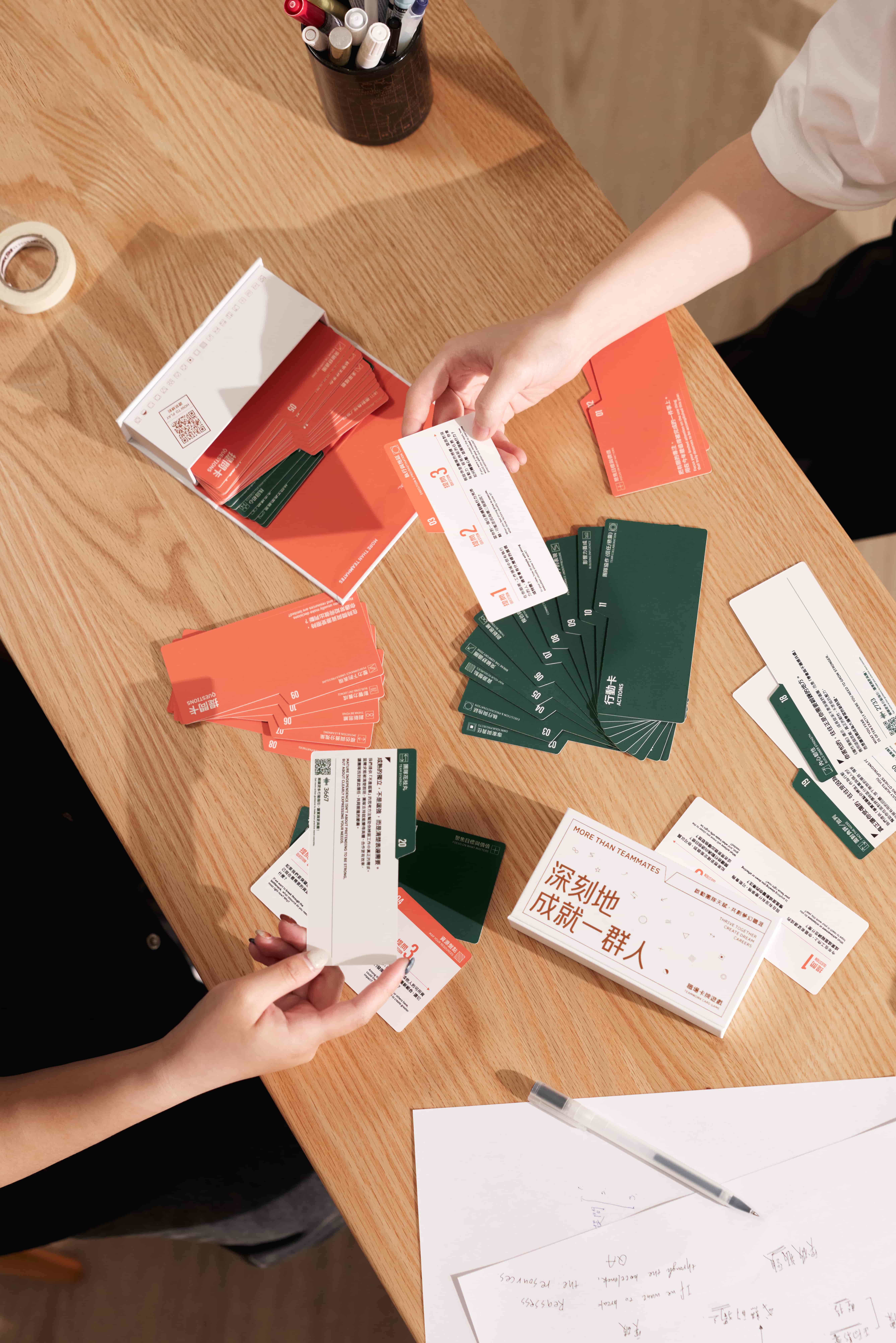 black smartphone near person