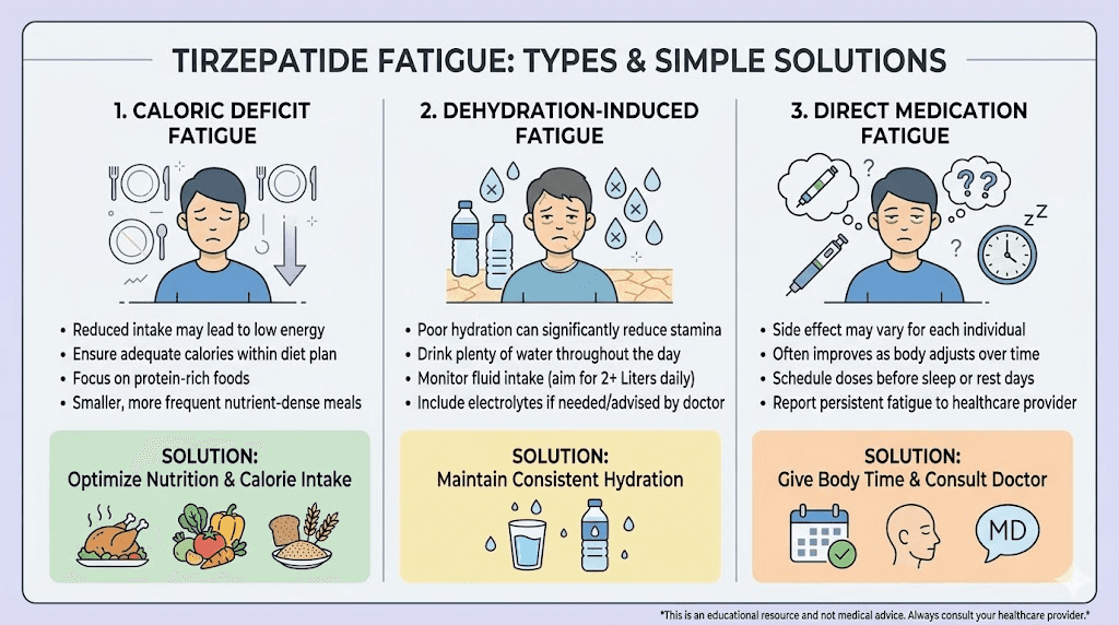 Managing tirzepatide fatigue causes and solutions guide