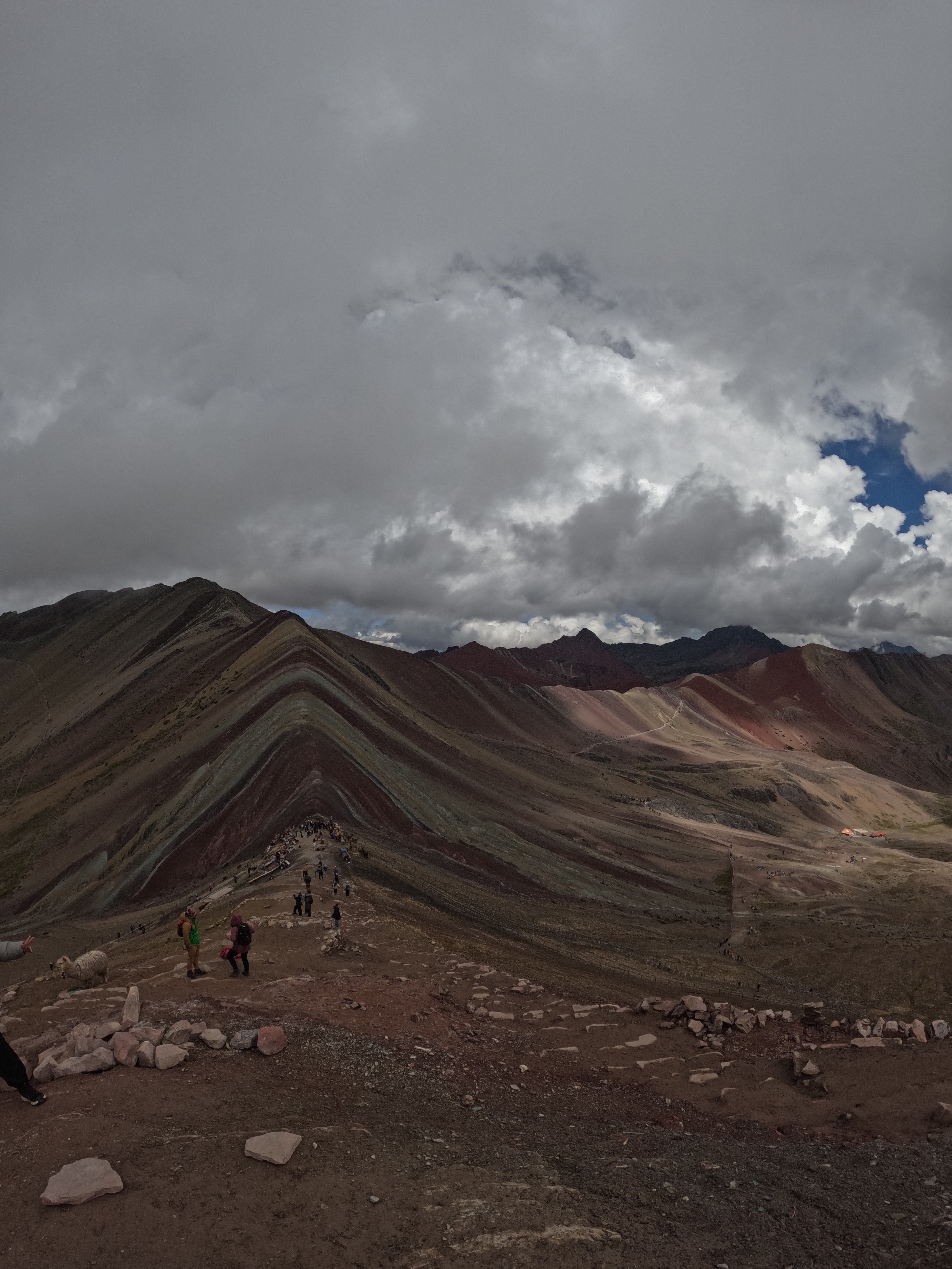 La montagne arc-en-ciel au Pérou