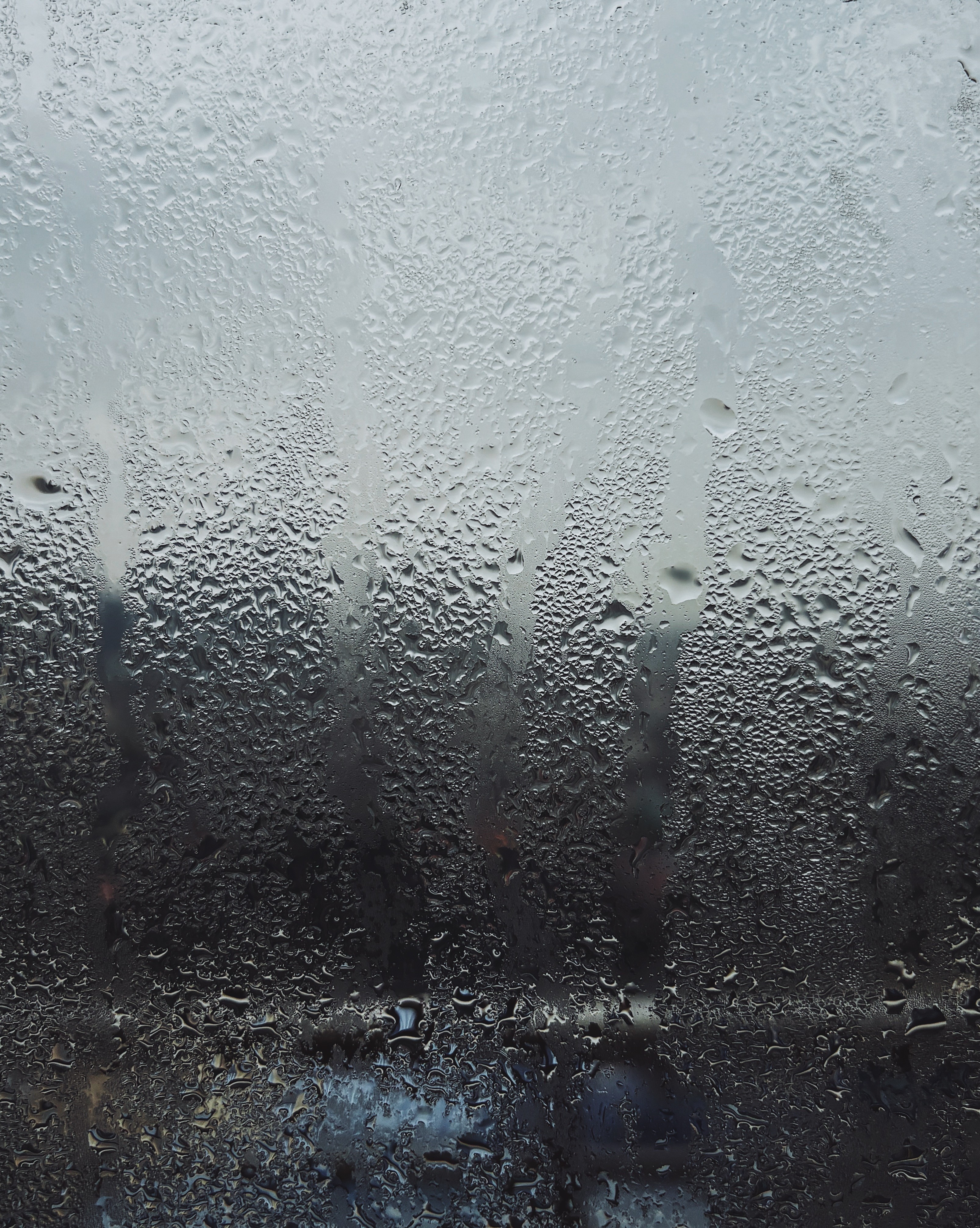 Rain on a window 