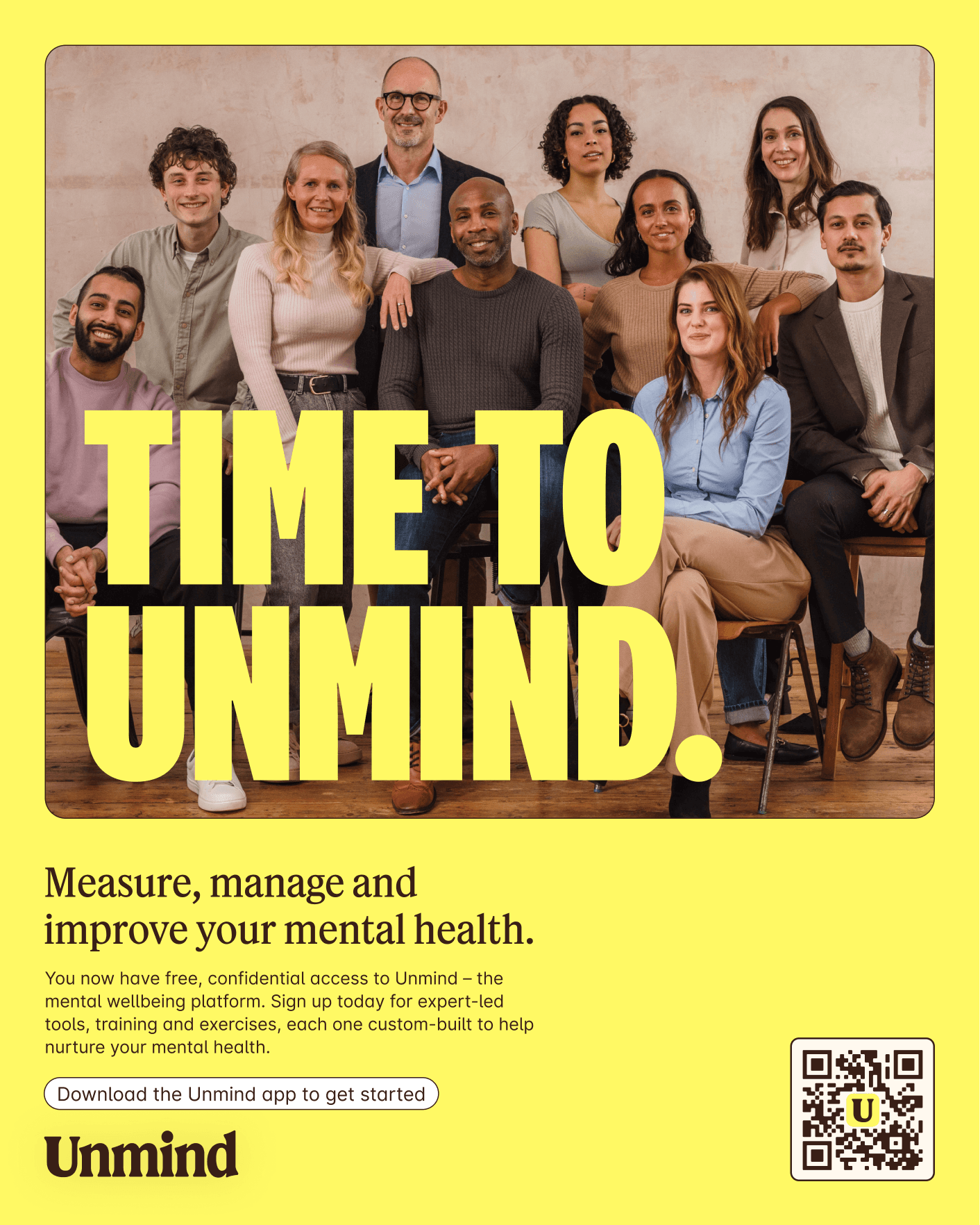 Streetside billboard with flyposters of the Batch.Works brand and illustrations