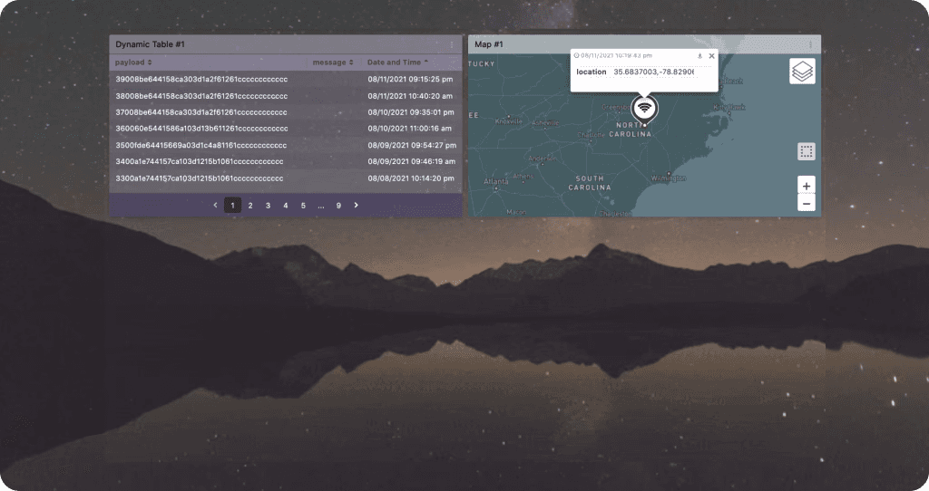 Satelitte Dashboard using IoT