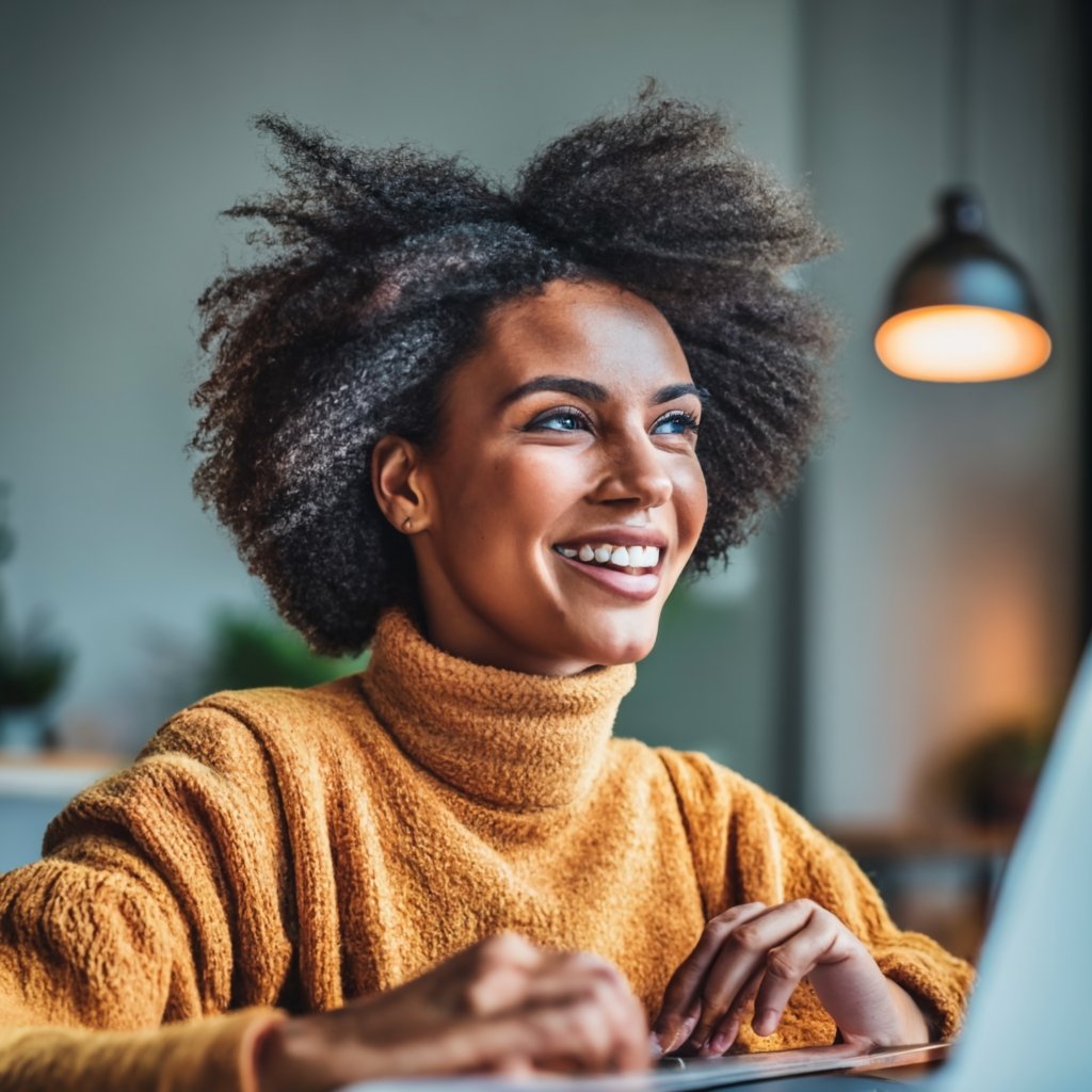 Person checking USCIS case status online, emphasizing the blog's focus on how to effectively track immigration applications.