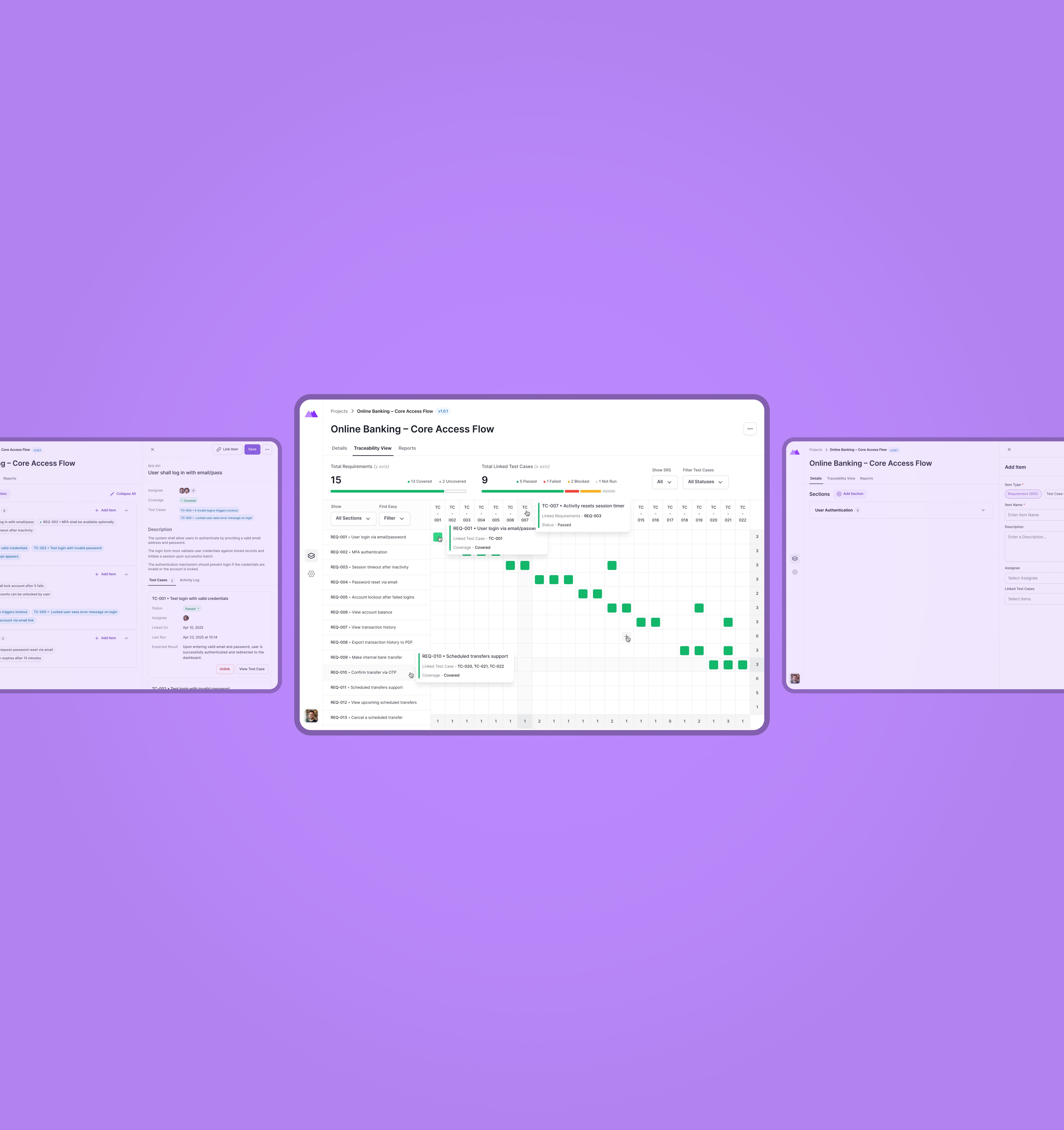 Dokumentor Web App Screens
