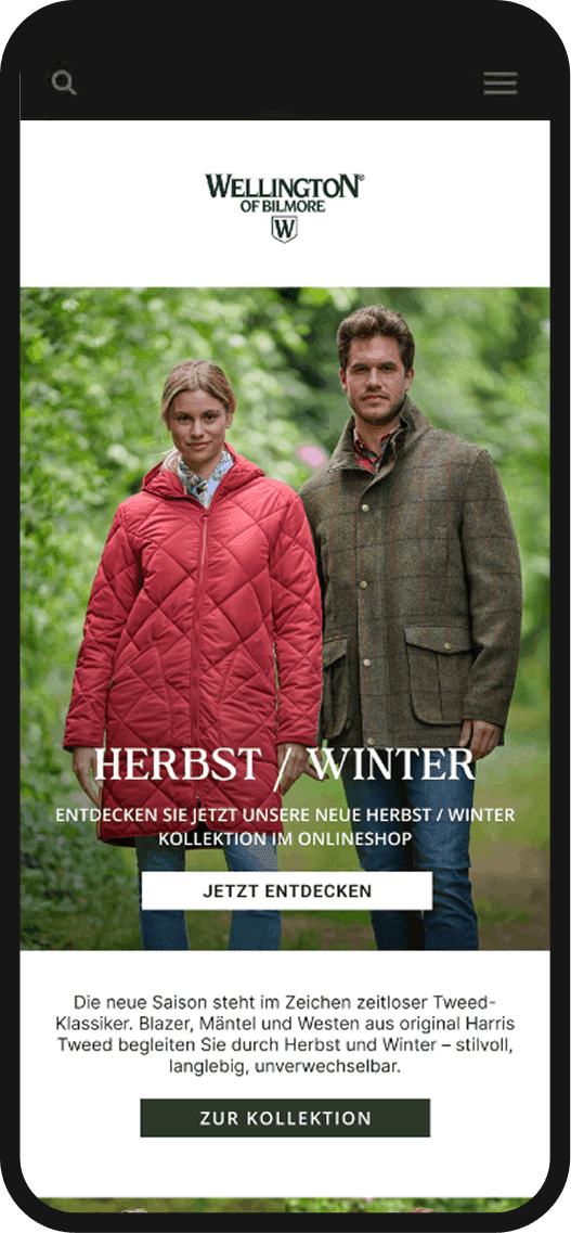 Fashion campaign featuring the text "OH APRIL"