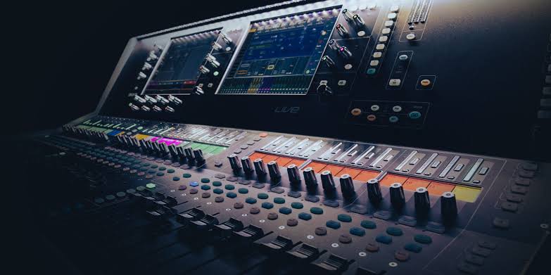 Allen & Heath dLive digital mixing console
