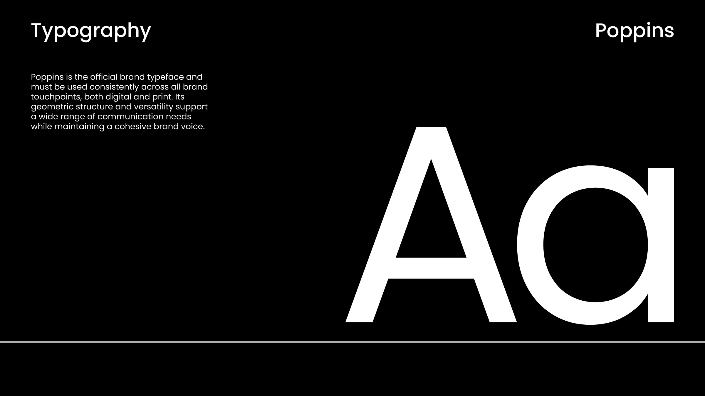 Typography for Aviro fintech brand identity