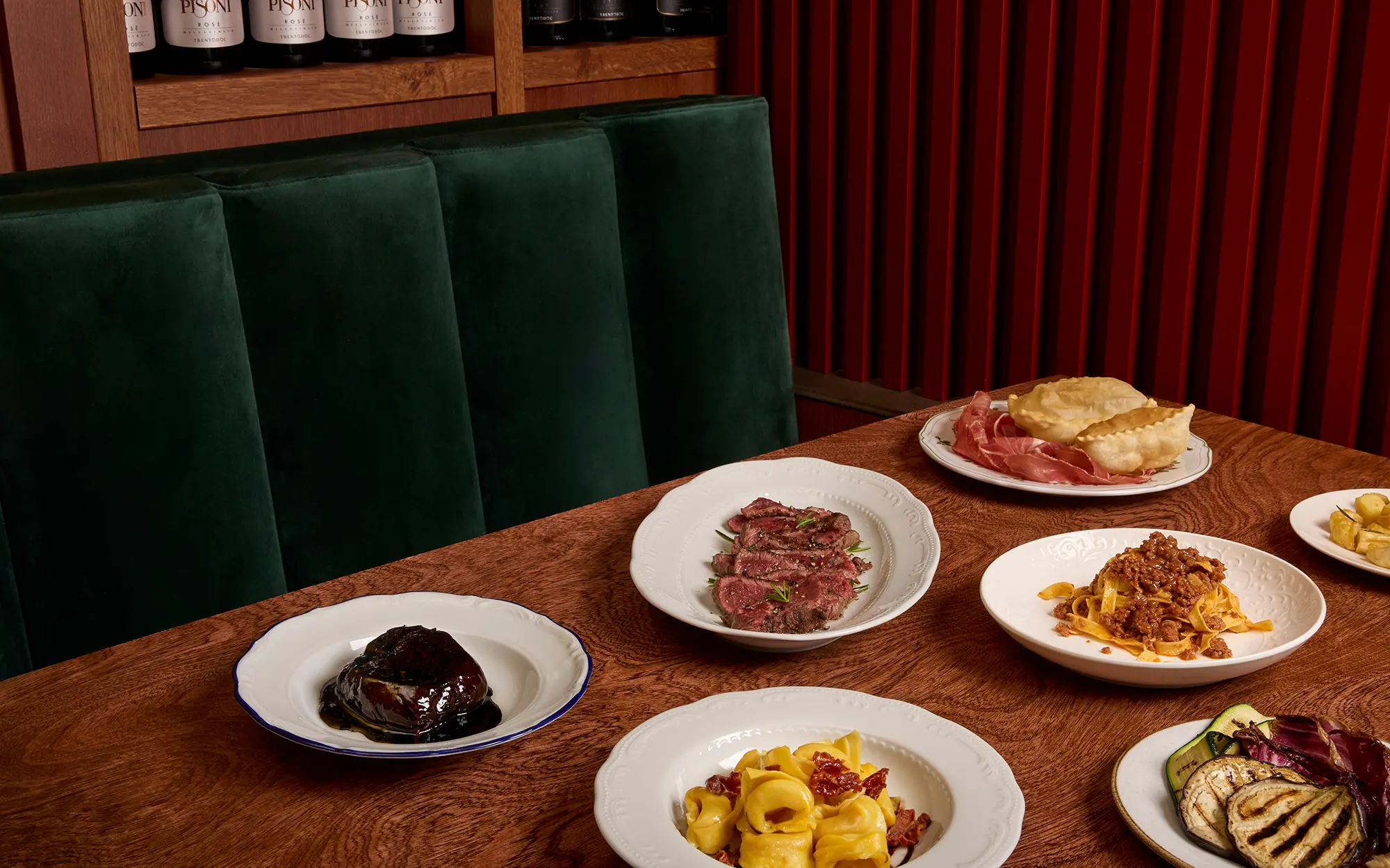Traditional Modenese dishes served at Enoteca Al Duomo