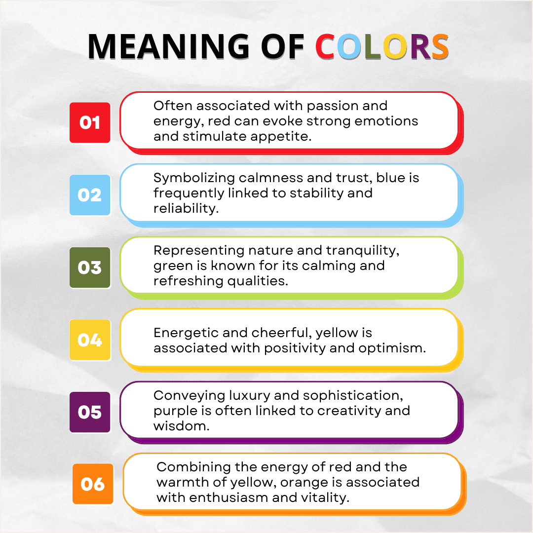 Meaning of colors