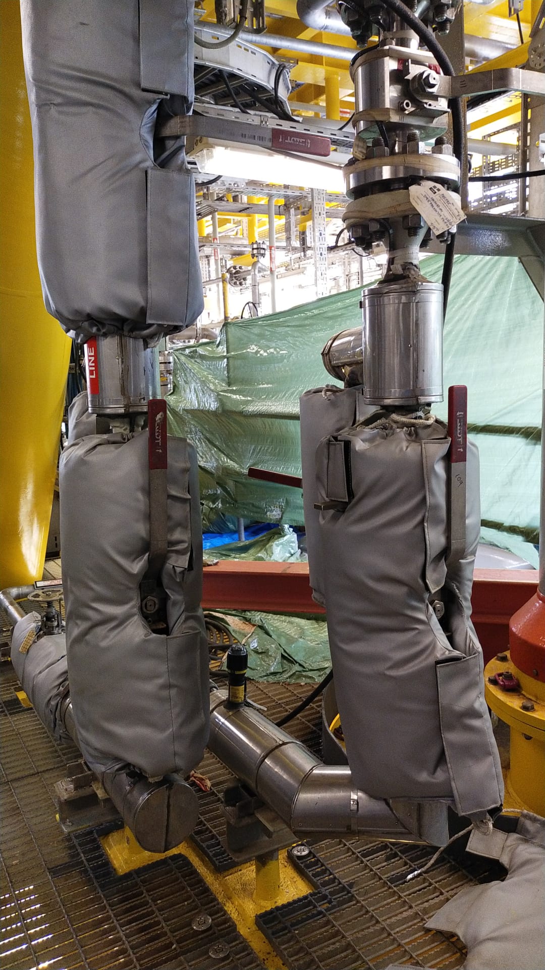 Noise Reduction Insulation for Piping Systems