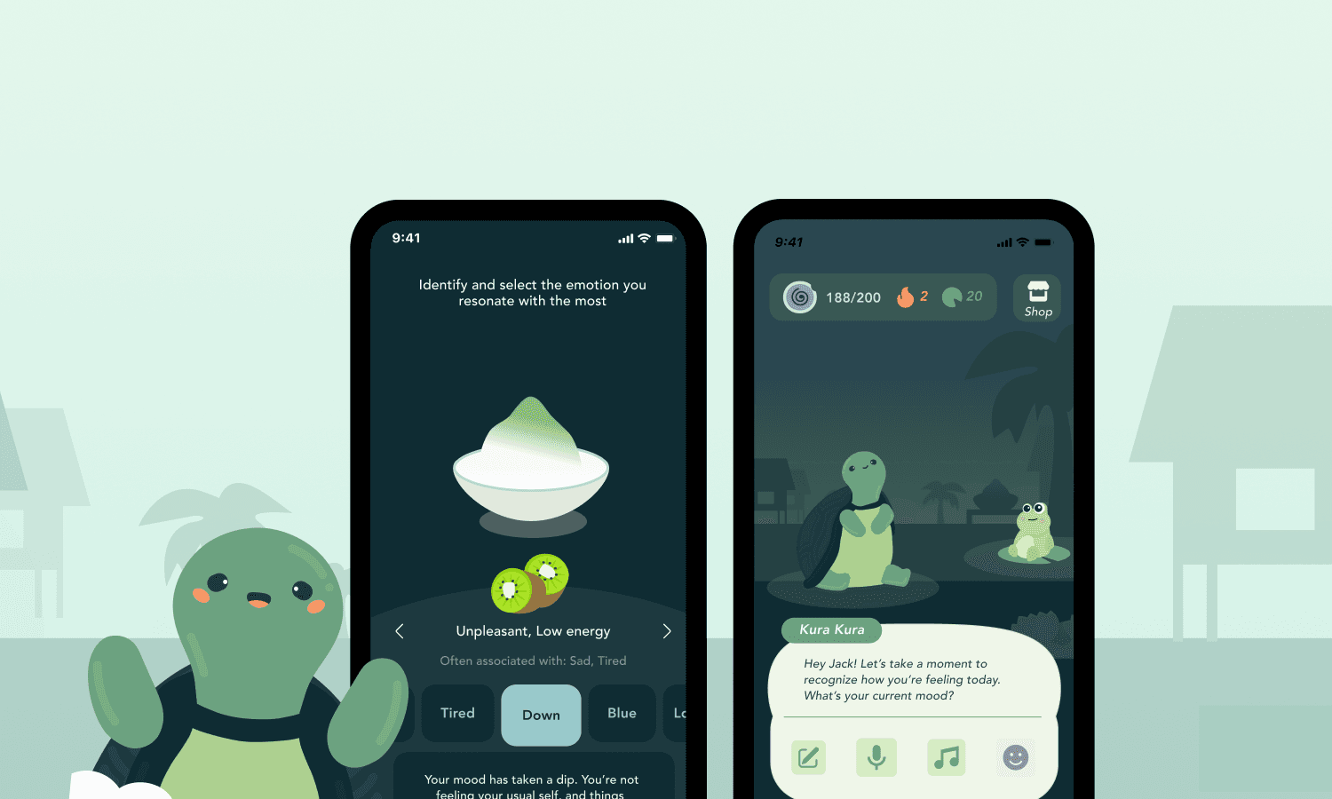 Kura app screenshots