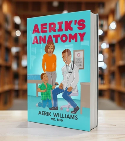 Fun and educational book cover design for a children's book on anatomy, featuring colorful and engaging illustrations