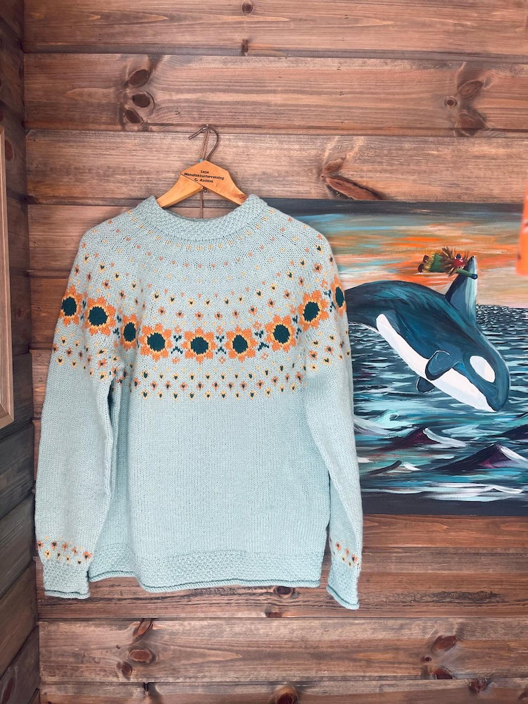 Pokhara Sweater Circular yoke knitting pattern, photo 2