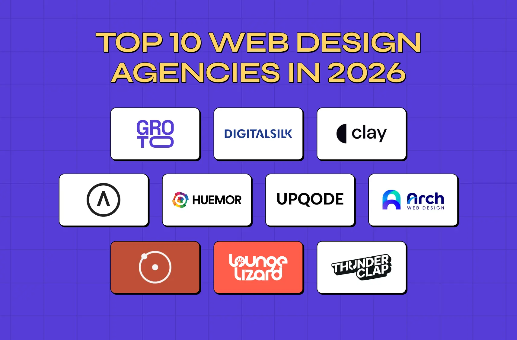 Top 10 Web Design Agencies in 2026 (Compared by Price, Team Size and Best-Fit Client)