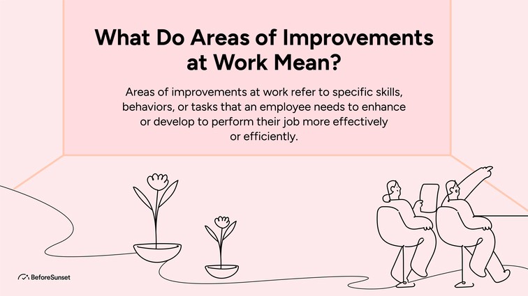 What Do Areas of Improvements at Work Mean?