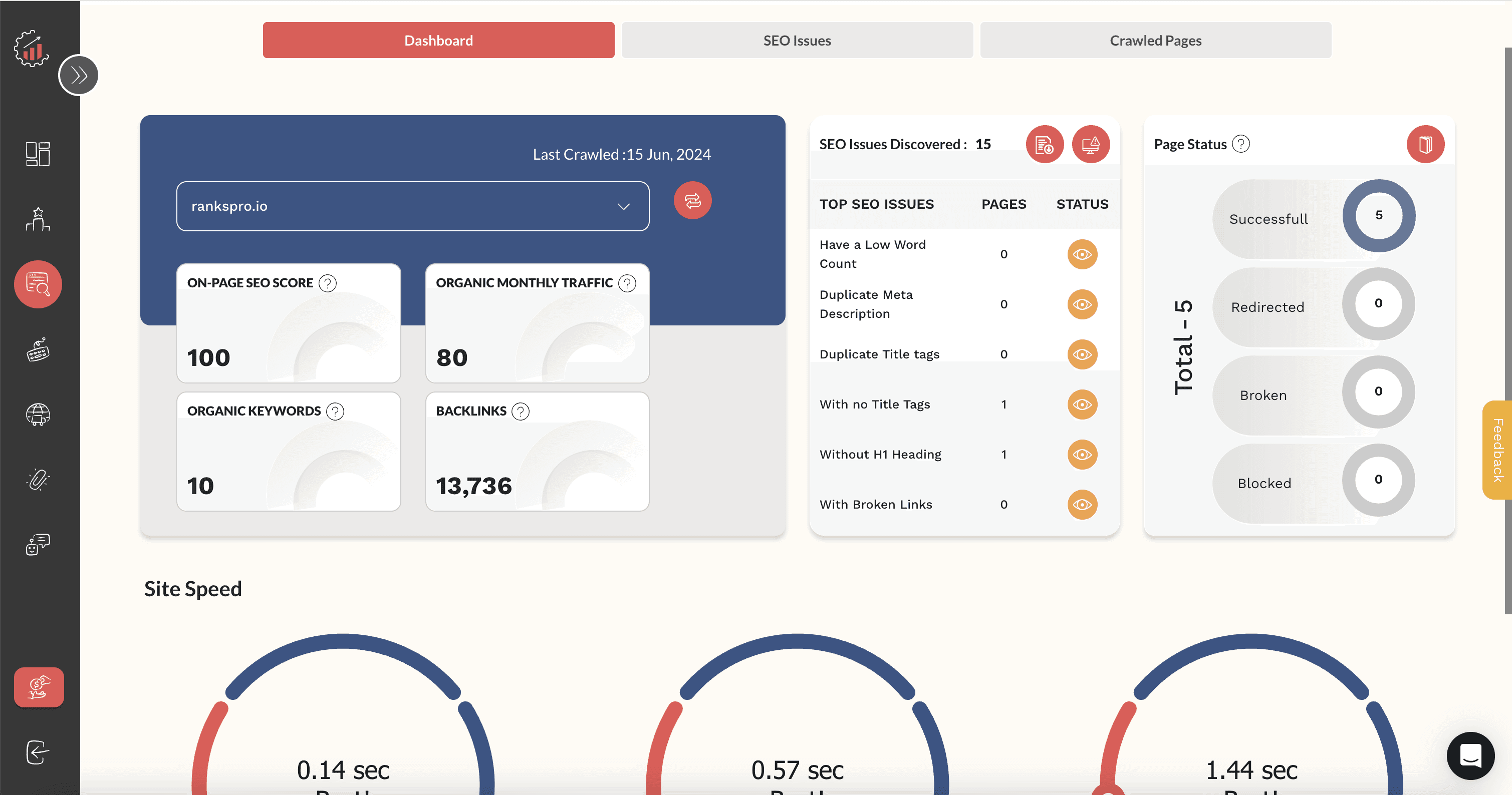 Website Onpage SEO Audit Tool