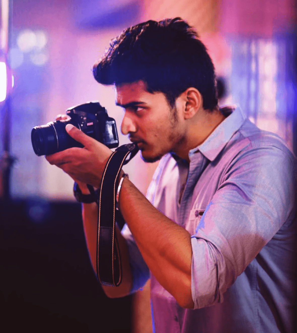 About me Photo Real Mehedi Free Framer Template Photography