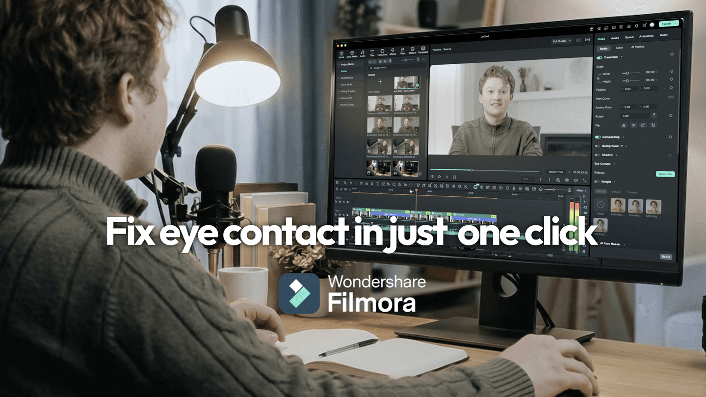 Filmora × NVIDIA Maxine