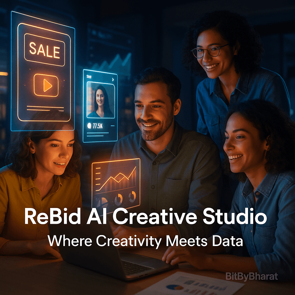 ReBid launches AI Creative Studio — India’s quiet leap in brand-creative automation