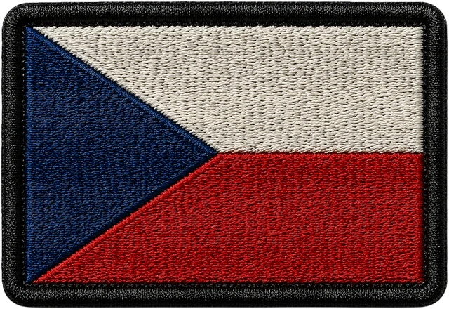Nášivka česká vlajka