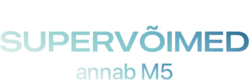 MacBook Pro 14" Supervõimed annab M5