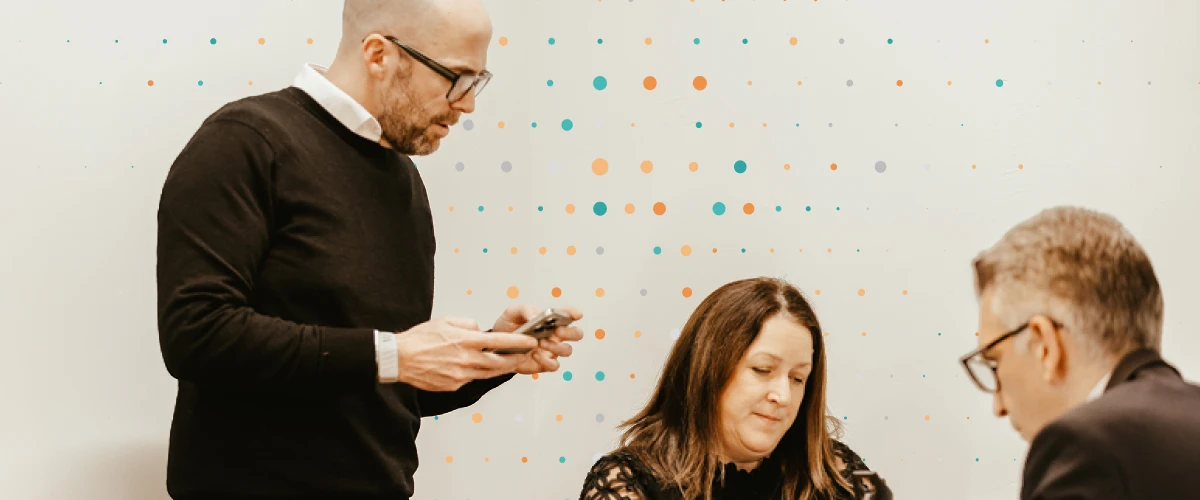 people discussing Lean Tree's approach