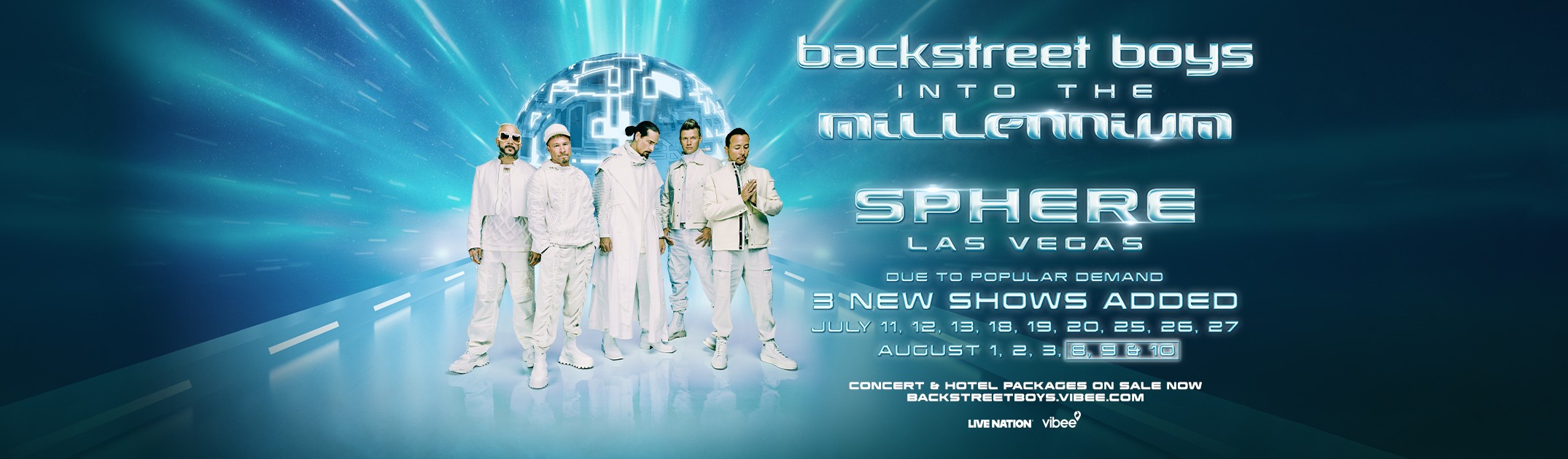 Backstreet Boys Into The Millennium - Sphere Las Vegas