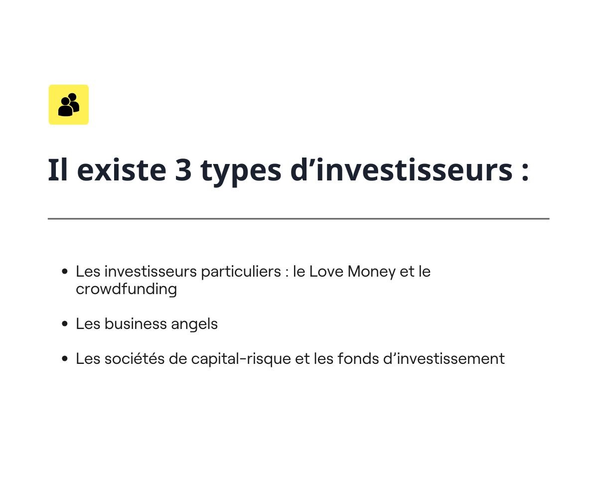 types investisseurs