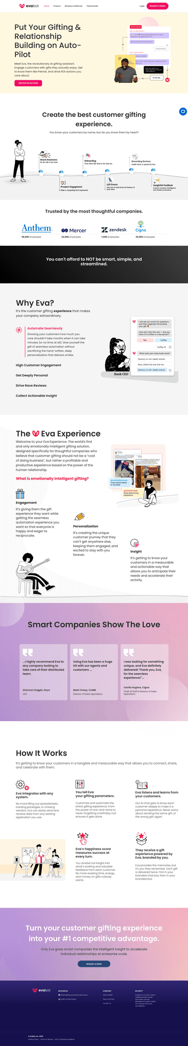 Evabot home page