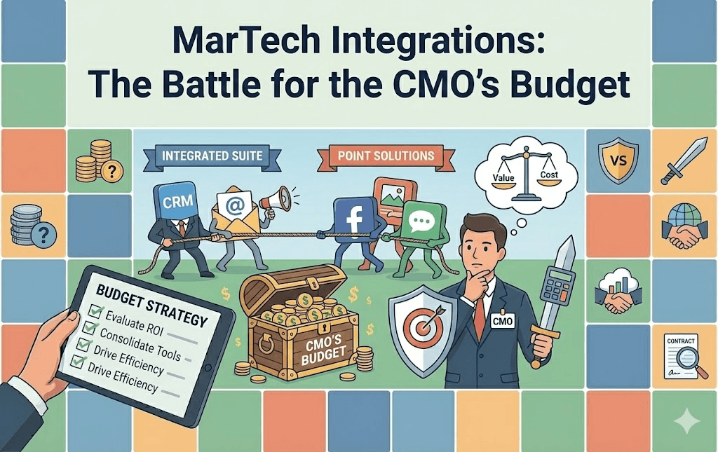 MarTech Integrations: The Battle for the CMO’s Budget