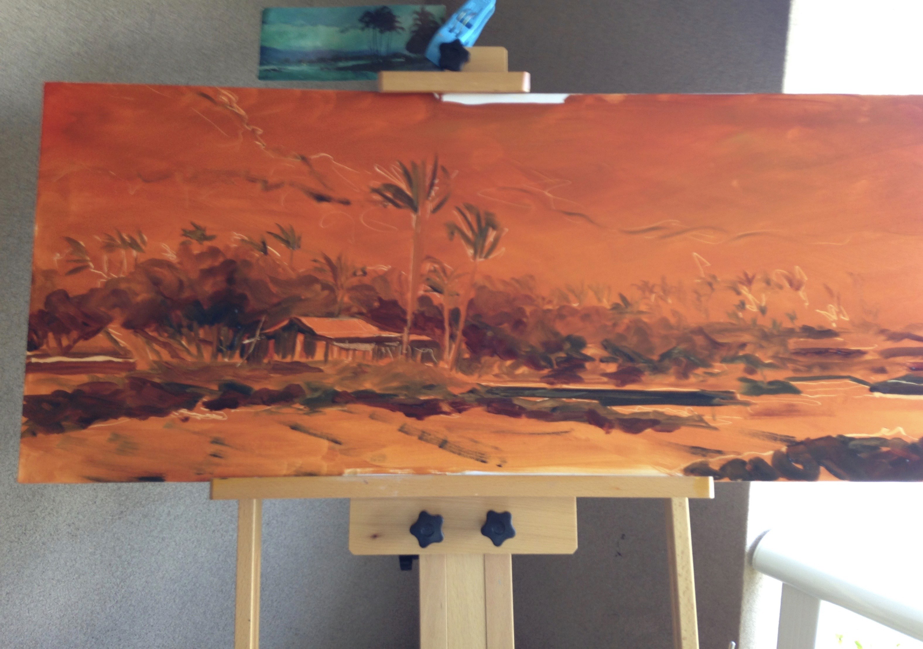 Underpainting a Demonstration 