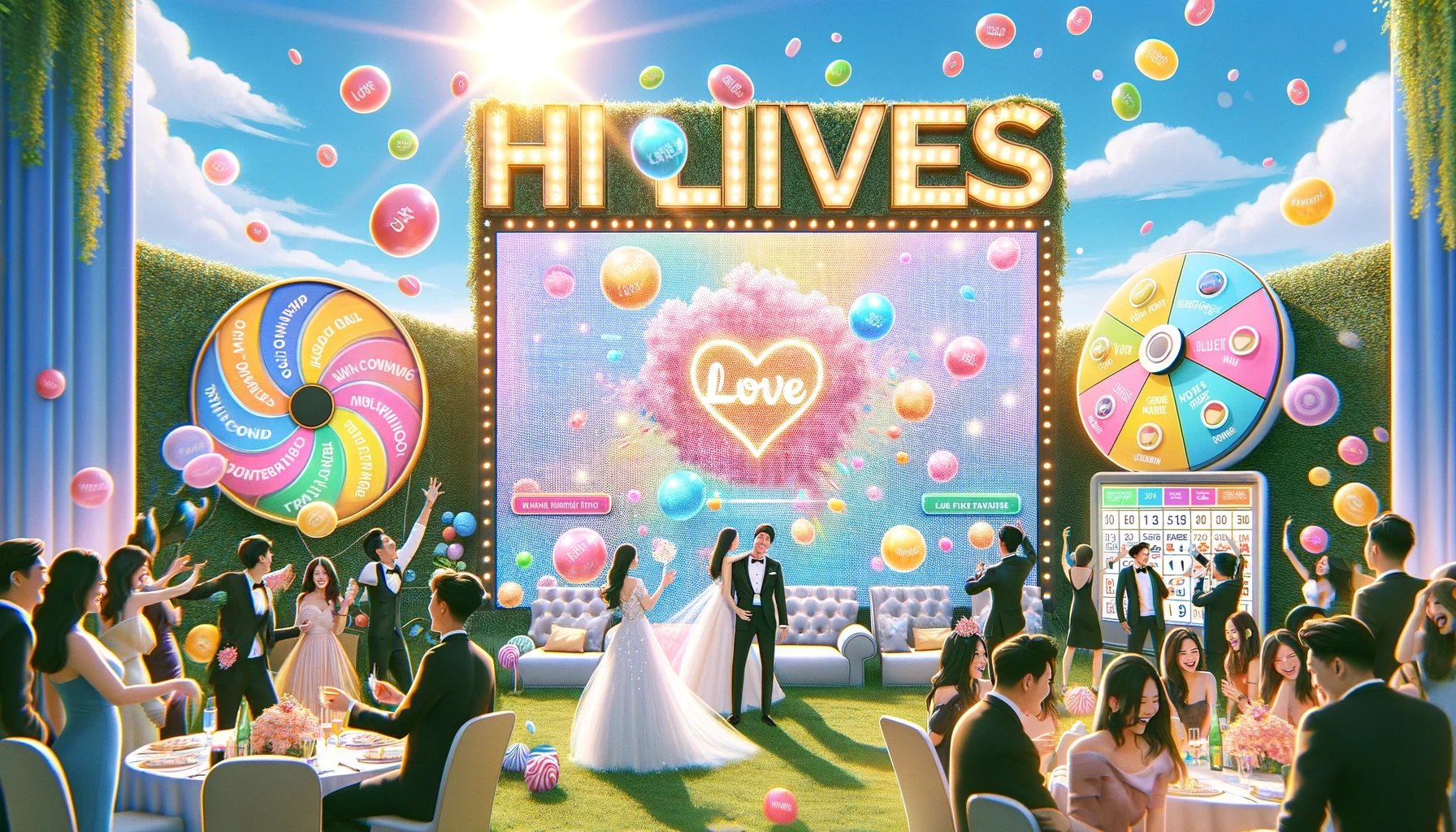 HILIVES婚禮遊戲