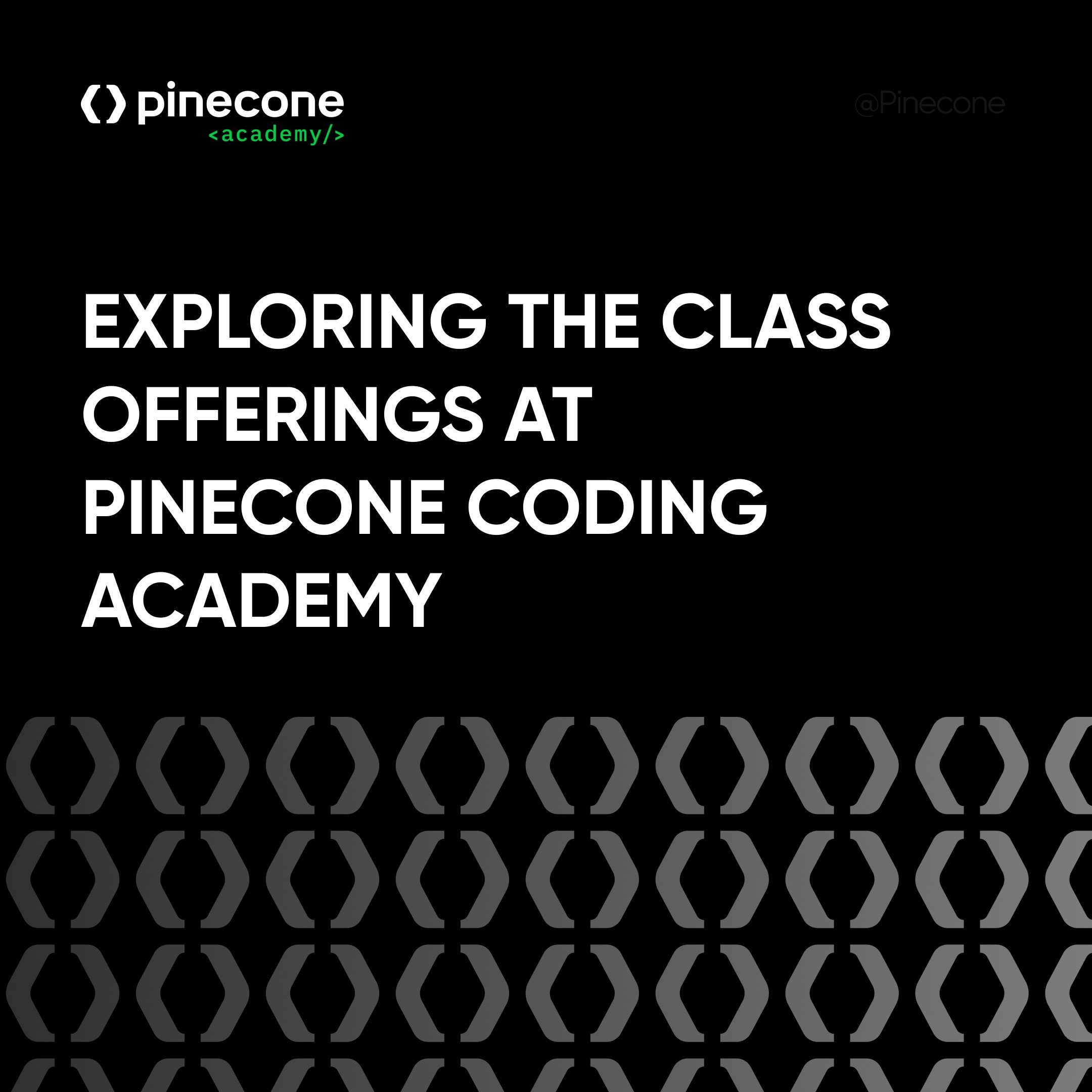 Exploring the Class Offerings at Pinecone Coding Academy