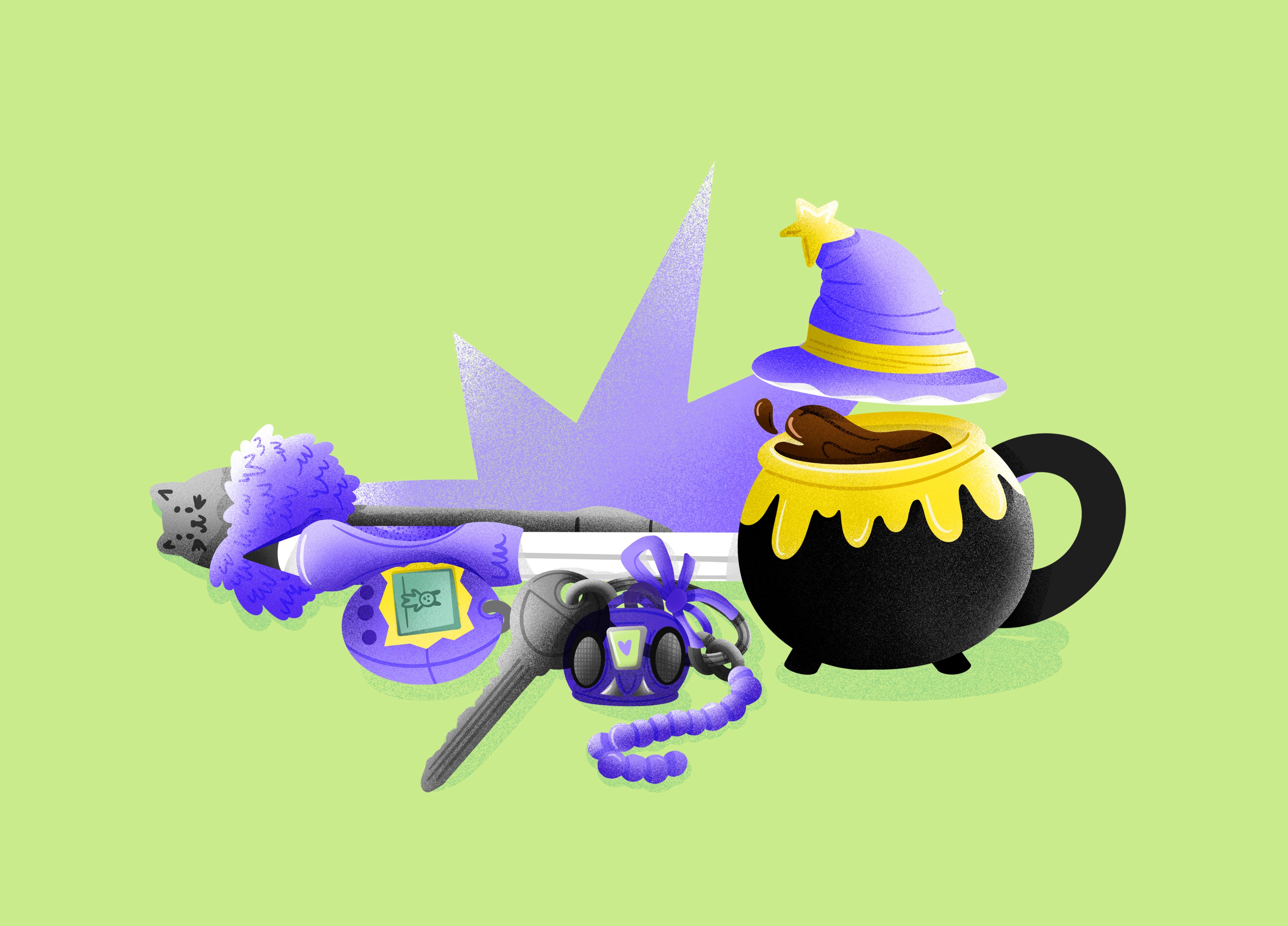 A close-up of a pink cocktail in a martini glass, set against a nighttime background with soft, blurred colors.