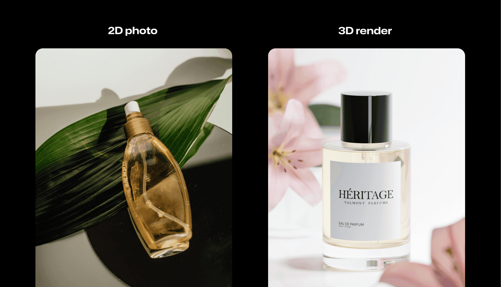 Traditional 2D photo, inconsistent lighting, next to photoreal 3D render, consistent materials and shadows