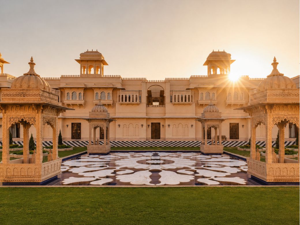 The Oberoi Udaivilas wedding venue
