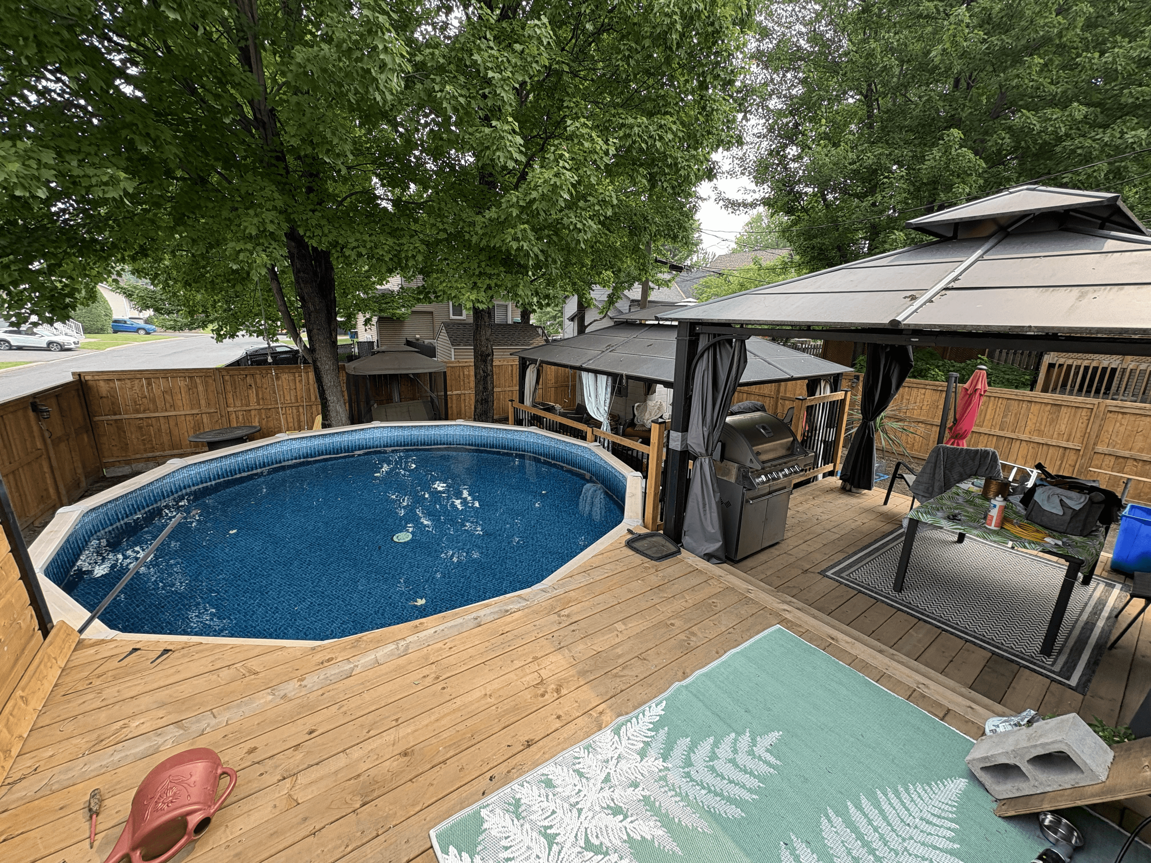 Private garden