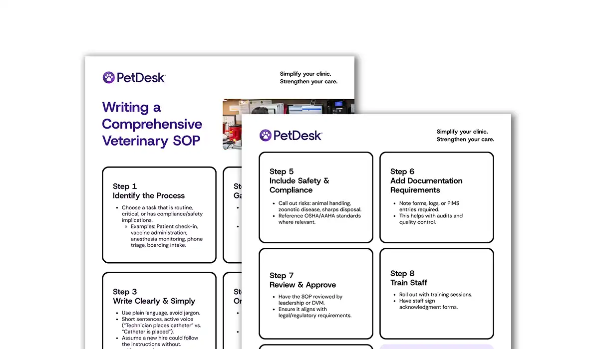 Streamline Your Clinic Operations with Free Veterinary SOP Templates